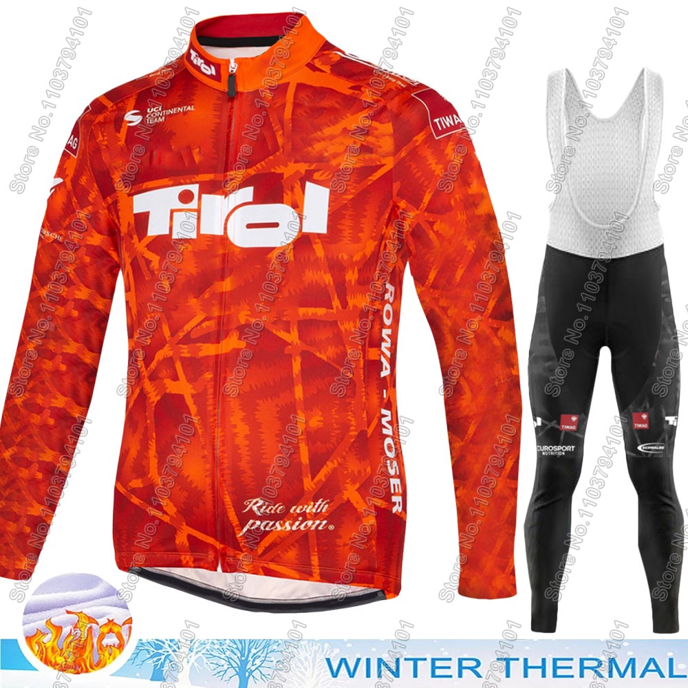 Cycling Bib Shorts - Tirol Team 2024 Maglia da ciclismo
