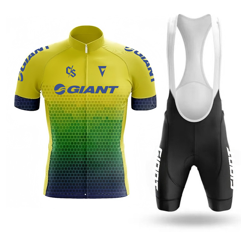 Cycling Bib Shorts - Maglia da ciclismo gigante da uomo,