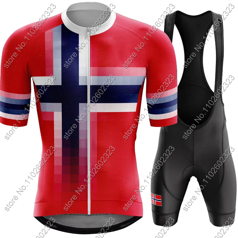 Cycling Gear Jersey - 2024 norvegia maglia da ciclismo squadra