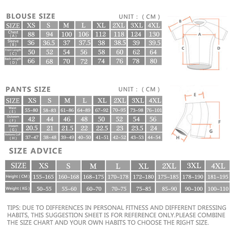 Completo da ciclismo Malojaing - Cycling Bib Shorts recensione e prezzo